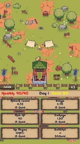 空闲弓箭手射击游戏(Archer Tower Defense)
