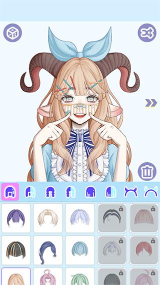 怪物女孩换装游戏