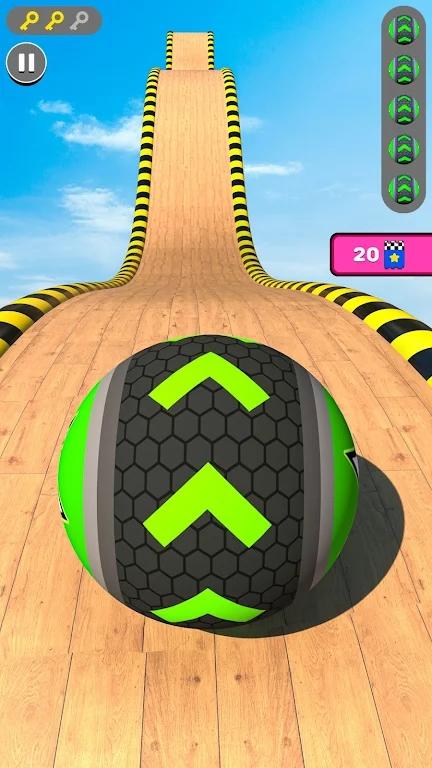 天空滚动球冲刺Sky Rolling Ball