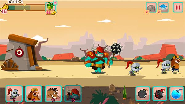 Monster Rush: Strategy TD war