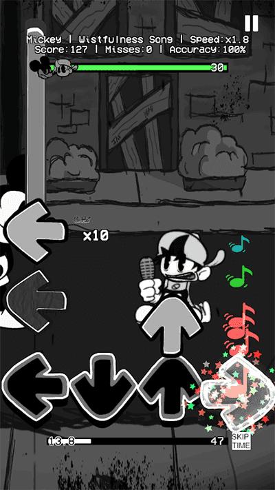 周五夜放克米老鼠黑白版