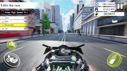 冲刺摩托2游戏(Speed Moto Dash2:Real Simulator)