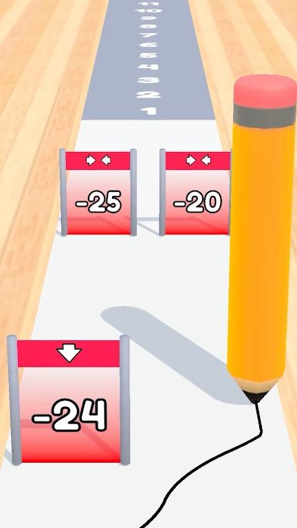 长长的铅笔跑步截图2