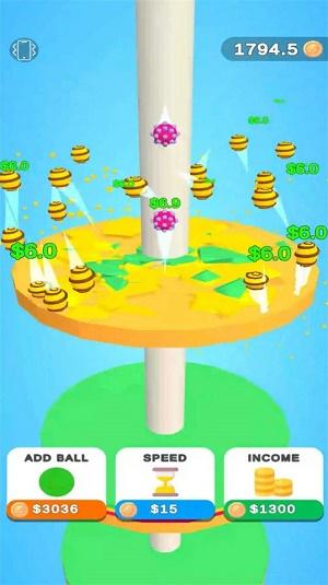 空闲球挖掘Idle Ball Digging截图0