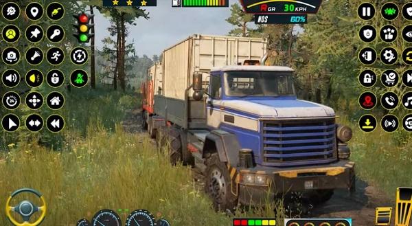泥浆车越野狂飙游戏(Mud Truck 4x4 Offroad Game)
