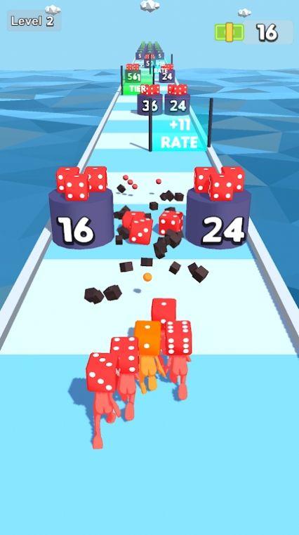 骰子冲刺游戏(Dice Rush)截图2