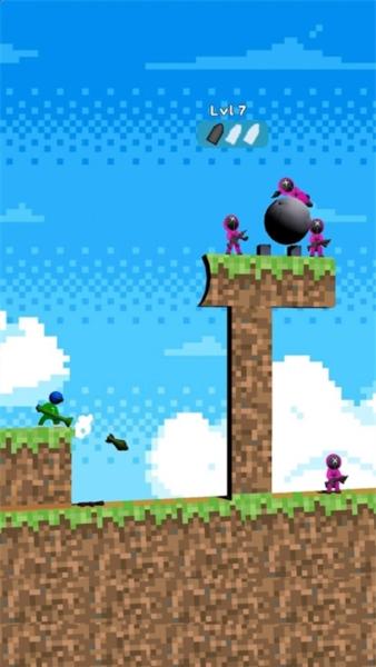 火箭炮小子官方版(Bazooka Boy)截图3