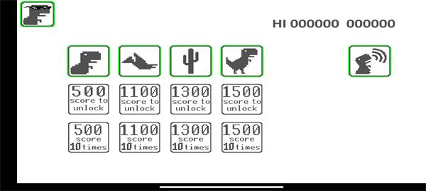 谷歌小恐龙Dino T-Rex在线玩截图0