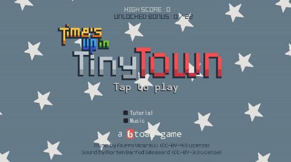 建造小镇模拟器游戏(Tiny Town)