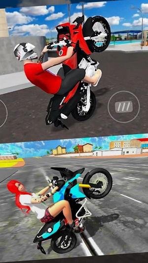 街头摩托特技表演3D截图1