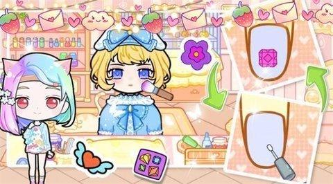 迷你小镇公主美甲截图0
