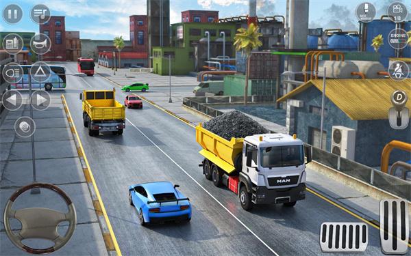 城市货车驾驶模拟City Cargo Truck Driving截图0