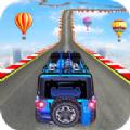吉普车特技驾驶游戏(Impossible Jeep Offroad Stunt Drive)