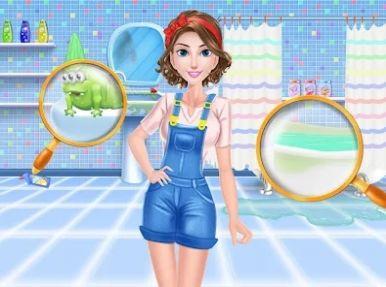 家居清洁女孩House Cleaning截图2