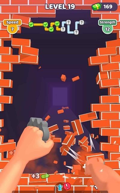 打碎墙壁手游下载(Break the Wall)截图3