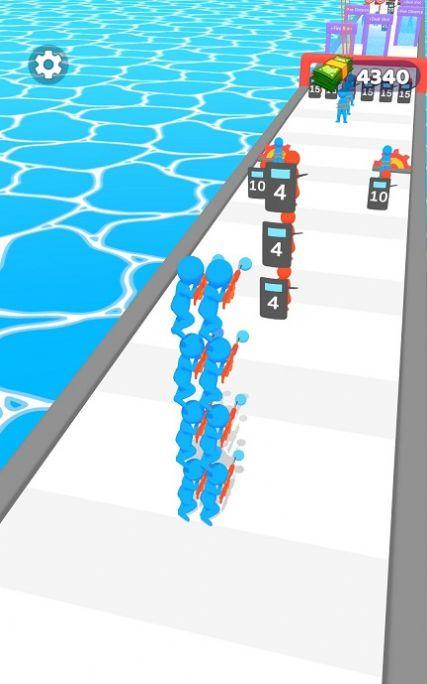 士兵射击跑酷游戏(Soldiers Shoot Run)截图2