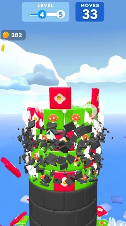 方块垒高高Mahjong Tower游戏