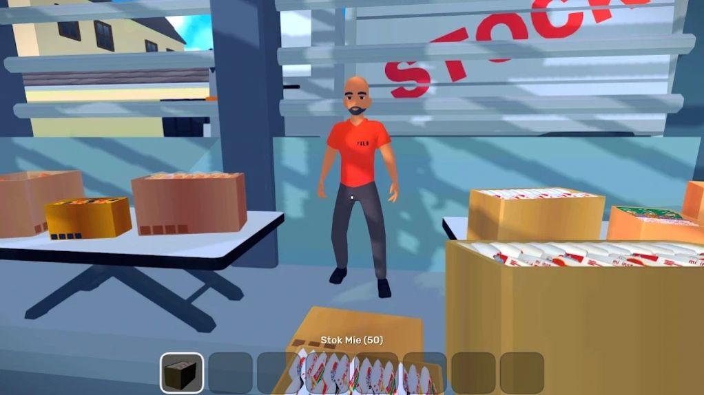 学校自助餐厅模拟器游戏(Kantin Sekolah Simulator)截图1