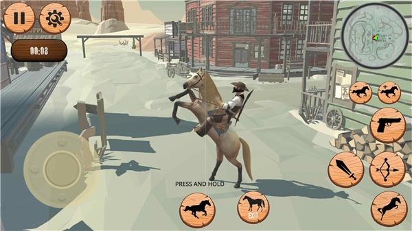 西部牛仔模拟器中文版下载(Western Horse Simulator)中文版下载(Western Horse Simulator)