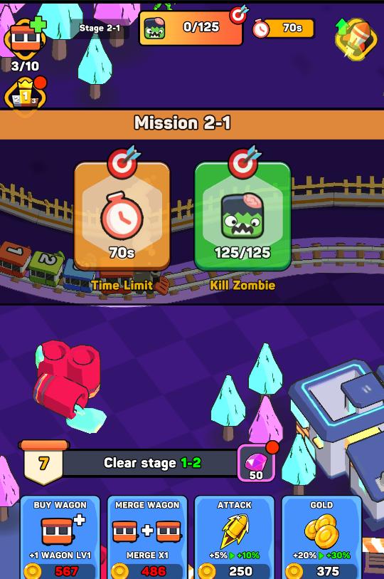 火车大亨僵尸猛攻Train Tycoon: Idle Defense