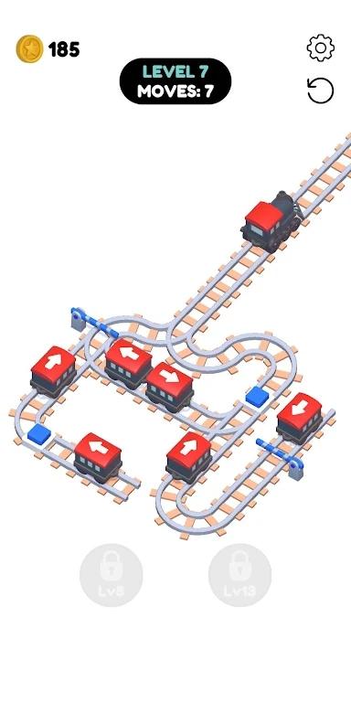 火车排序难题Train Sort PuzzleTrain Sort PuzzleTrain Sort Puzzle