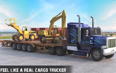 美国货运卡车驾驶游戏(American Cargo Truck Driving)截图1