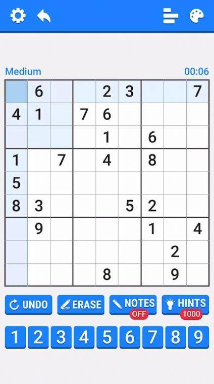 数独-经典益智游戏截图3