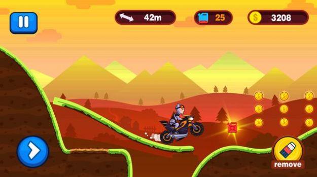 画线摩托骑士游戏(Draw Moto Rider)