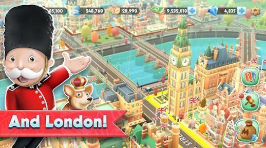 大富翁大亨游戏(MONOPOLY Tycoon)截图0