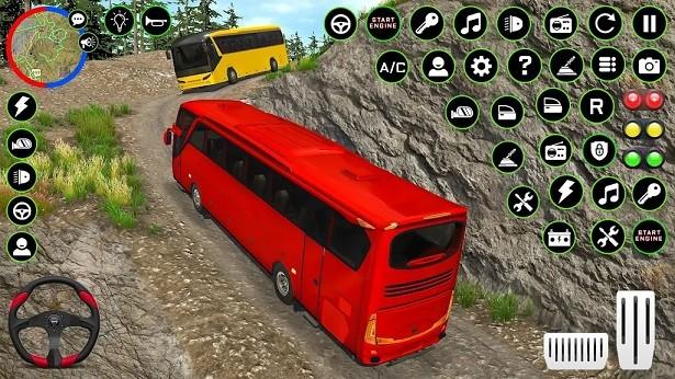 越野巴士模拟器3DOffroad Bus Simulator Games 3D截图2