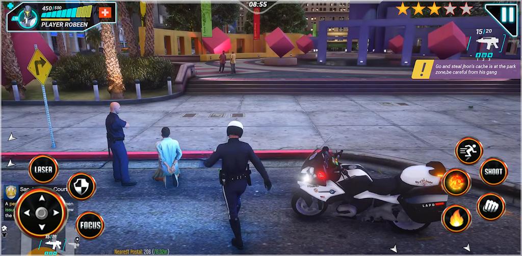 警车追逐黑帮