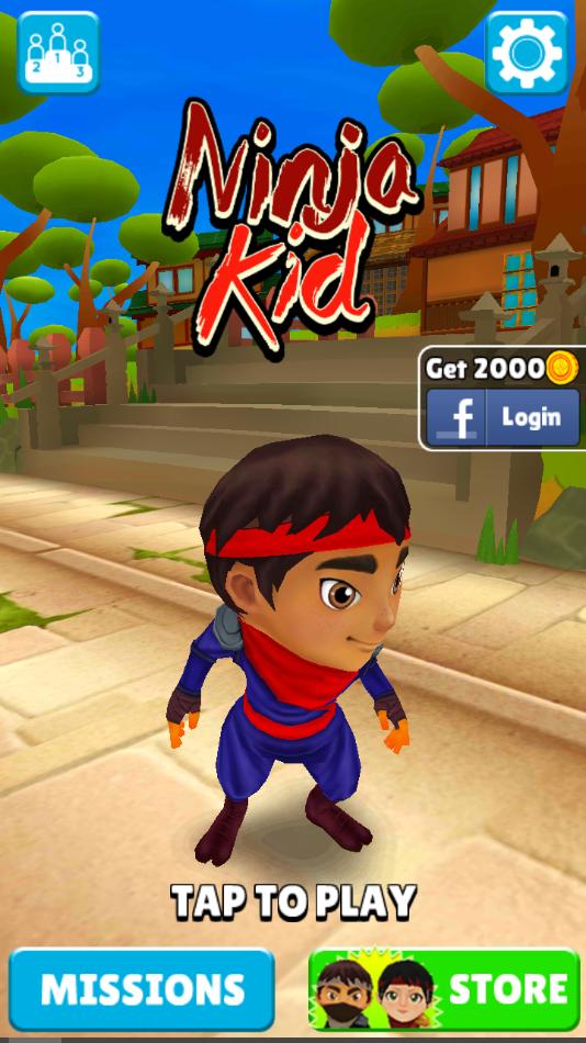 忍者酷跑安卓版(Ninja Run)截图0