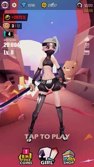 刀光与少女截图0