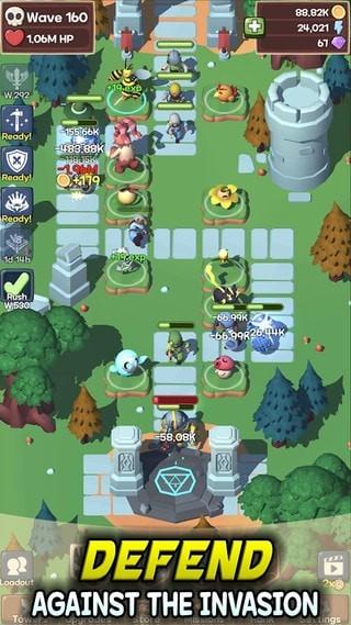 空闲怪物TD进化截图2