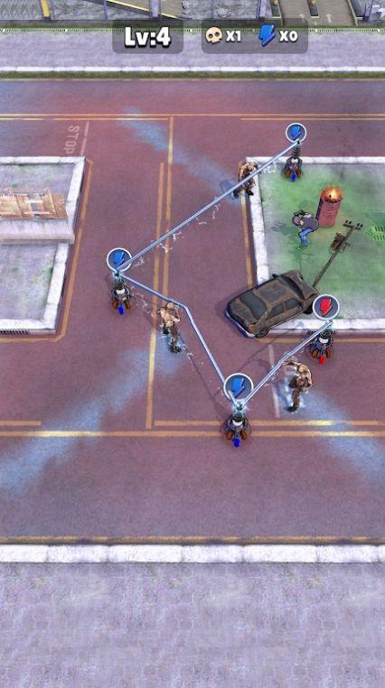 僵尸攻击谜题游戏(Zombie Attack Puzzle)截图1