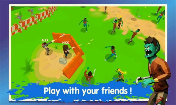 双人僵尸生存(Two Guys And Zombies 3D)截图0