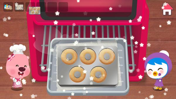 波鲁鲁料理游戏厨房版(Pororo Cooking Game)截图1