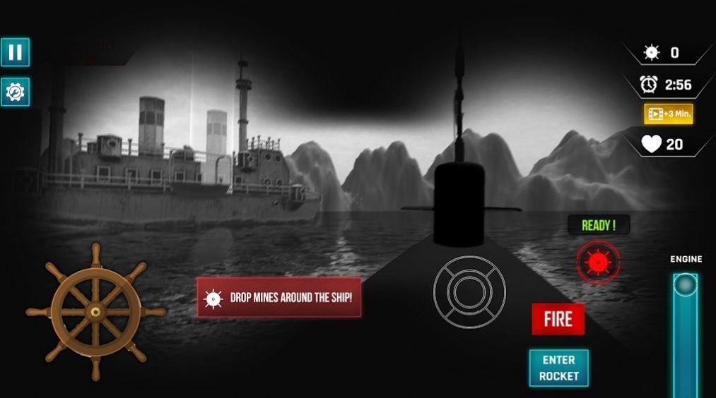 潜艇水雷模拟器下载安装(Submarine Mine Simulator)截图1