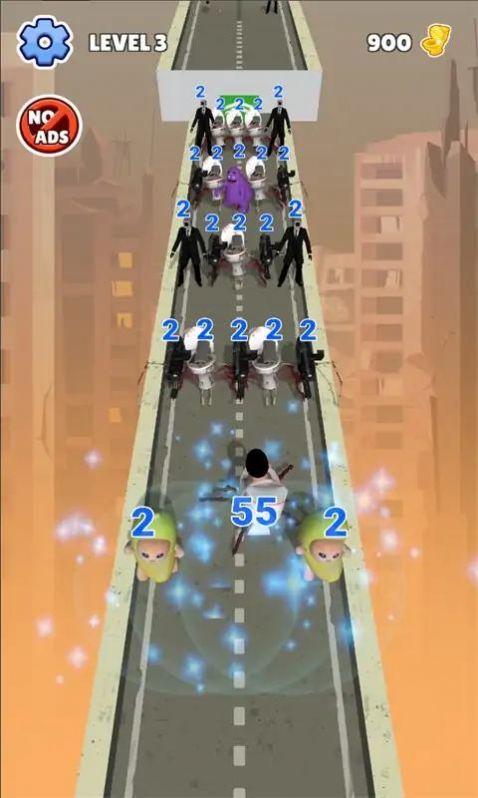 马桶人大师跑酷截图1