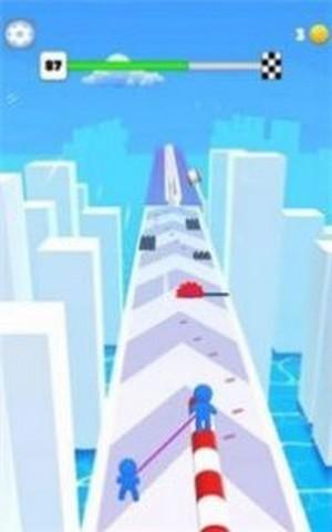 拉绳跑酷（Link Run）截图1