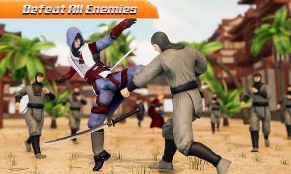 忍者英雄搏击Ninja King Fighting Games: Superhero Kung Fu Fight