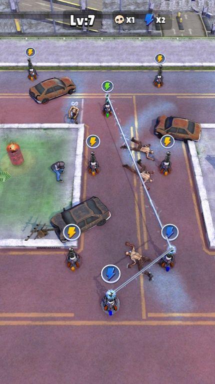 僵尸攻击谜题游戏(Zombie Attack Puzzle)截图2