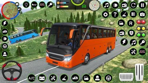 越野巴士模拟器3DOffroad Bus Simulator Games 3D截图3