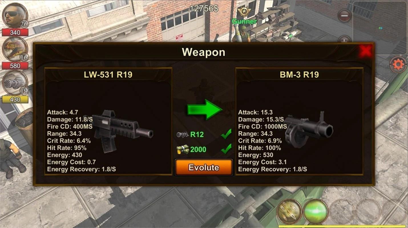 英雄射手僵尸世界猎人