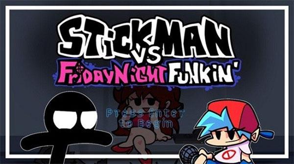 周五夜放克火柴人小黑模组下载(Stickman Vs Friday Night Funkin)下载(Stickman Vs Friday Night Funkin)