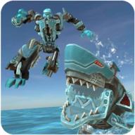变形鲨鱼机器人游戏下载(Robot Shark)