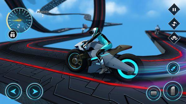 超级坡道摩托车比赛Mega Ramp Bike Race游戏