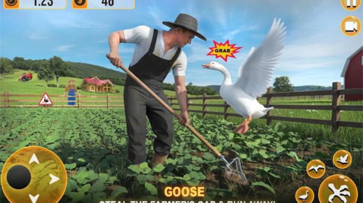 鸭子游戏3D鹅模拟器(Duck Game 3d: Goose Simulator)截图0