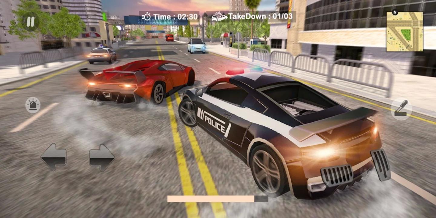 警车驾驶游戏截图2