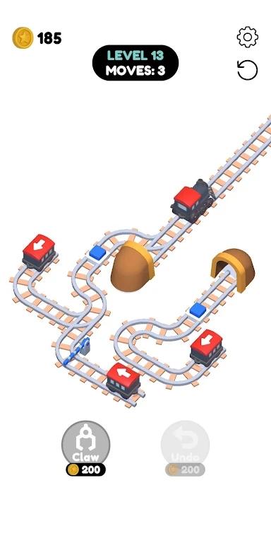 火车排序难题Train Sort PuzzleTrain Sort PuzzleTrain Sort Puzzle